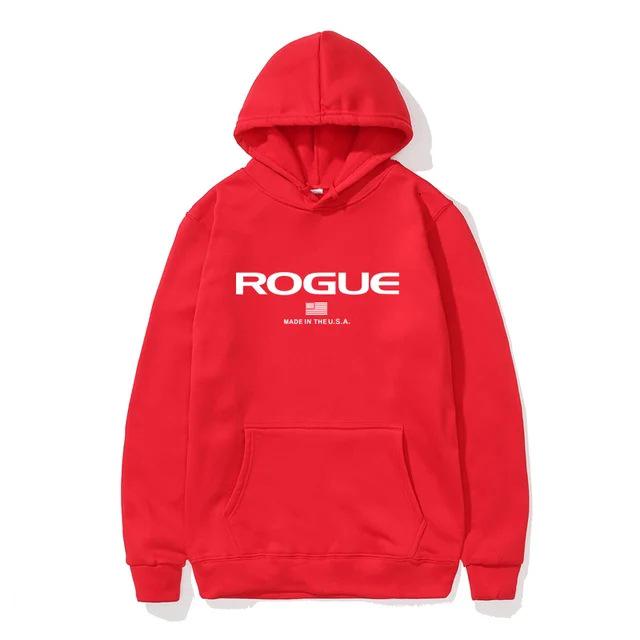 Мужская спортивная толстовка Rogue Fitness 2025 Хип-хоп пуловер