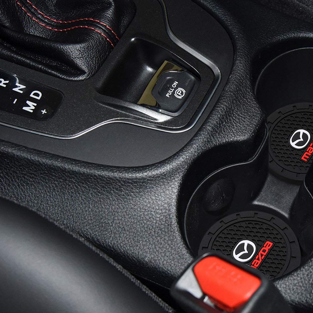 AOOOOP Аксессуары для интерьера автомобиля для Mazda Вставка-подстаканник Подставка - Силиконовый Нескользящий Подстаканник