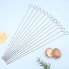 Stainless Steel 9-Shaped BBQ Skewers & Meat Roasting Hooks