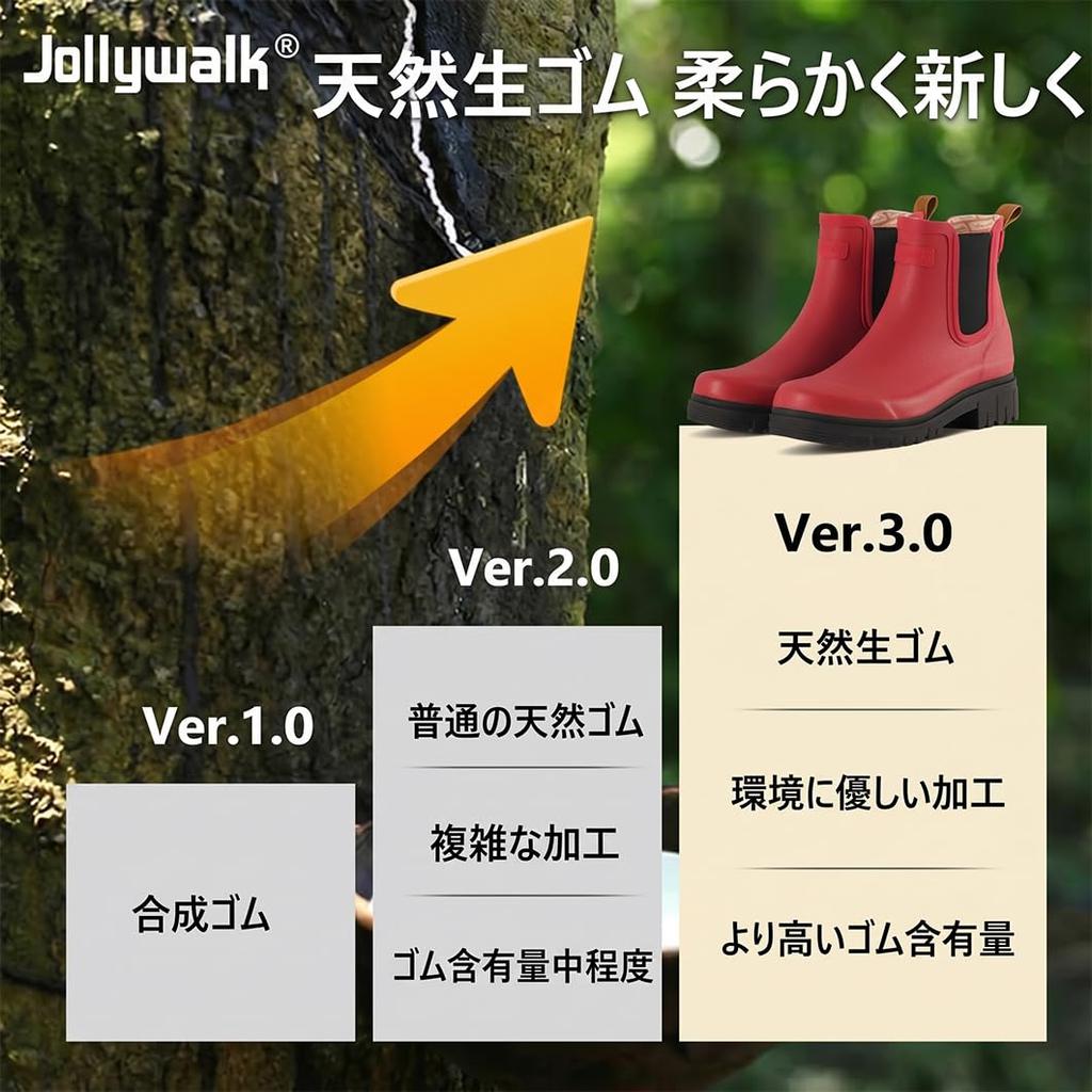 Дождь Дождь Маленькие и Большие Легко Ходить Удобные для [Jollywalk] Женские Сапоги, Туфли, Ботинки, Дождь, Всепогодные, Нескользящие, Размеры, В, Водонепроницаемые,