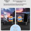 Автомобильный двойной подстаканник Многофункциональный держатель для телефона Противоскользящий органайзер для хранения Идеально для семейных путешествий и ежедневных поездок