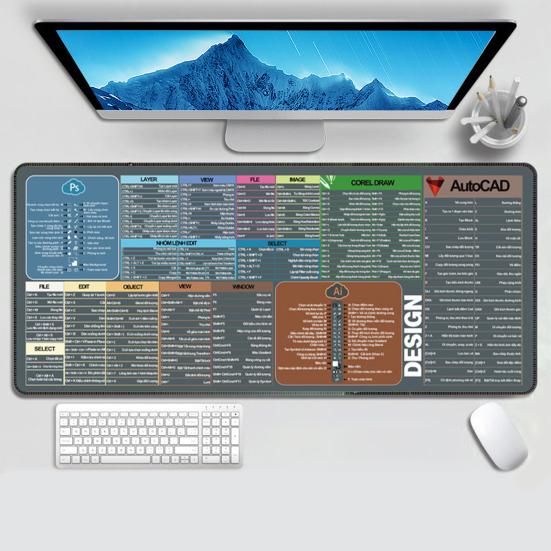 40x90 см большой компьютерный коврик для мыши портативный водонепроницаемый офисный Power Point Excel Word сочетания клавиш настольный коврик нескользящий настольный коврик для мыши аксессуары для ПК