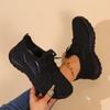 Fashion Shoes Female 2025 Plus Size Mesh Women's Vulcanize Shoes Outdoor Women Sneakers Mixed Color Lace Up Low Heel Ladies Casual Shoes