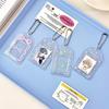 Инс Мультяшный Держатель для Фотокарточек Акриловый Кейс для K-pop Карт Фоторамка для Фото Идола Фотоальбом Чехол-пленка для ID-карт с Подвеской-брелоком