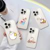 Милый Чехол для Телефона I-MolangS Мягкий Прозрачный Чехол Для IPhone 17 16 15 14 13 12 11 Pro Max Mini Plus Ударопрочный Чехол