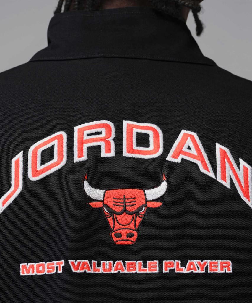 Nike Рабочая куртка Jordan Flight с графическим принтом M - Черная:Белый / If1822-010