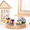 Dollhouse Castle Micro Landscape House Villa Figurines Fairy Garden Decoration Miniature Ornaments