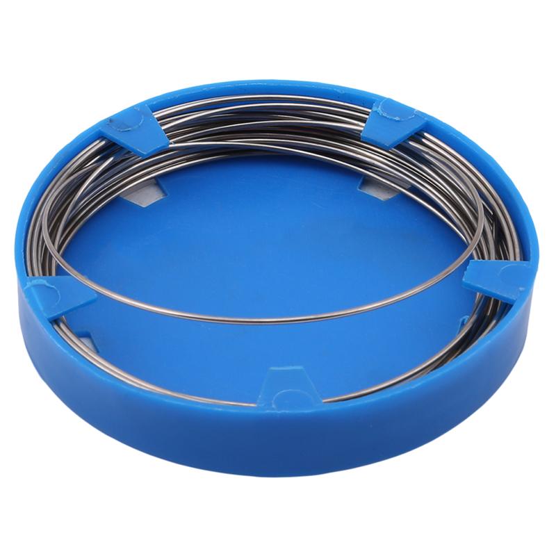 Стоматологическая проволока из нержавеющей стали 0,5/0,6/0,7/0,8/0,9/1,0 мм для хирургических инструментов для ортодонтических зубов