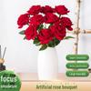 Искусственный цветок «Снежная горная роза» — идеально подходит для свадеб, домашнего декора, гостиных и Дня святого Валентина.