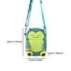 Cute Plush Backpack With Cartoon Dolls Pikachu Gengar Snorlax And More Fun Stuffed Animal Shoulder Bag For Kids