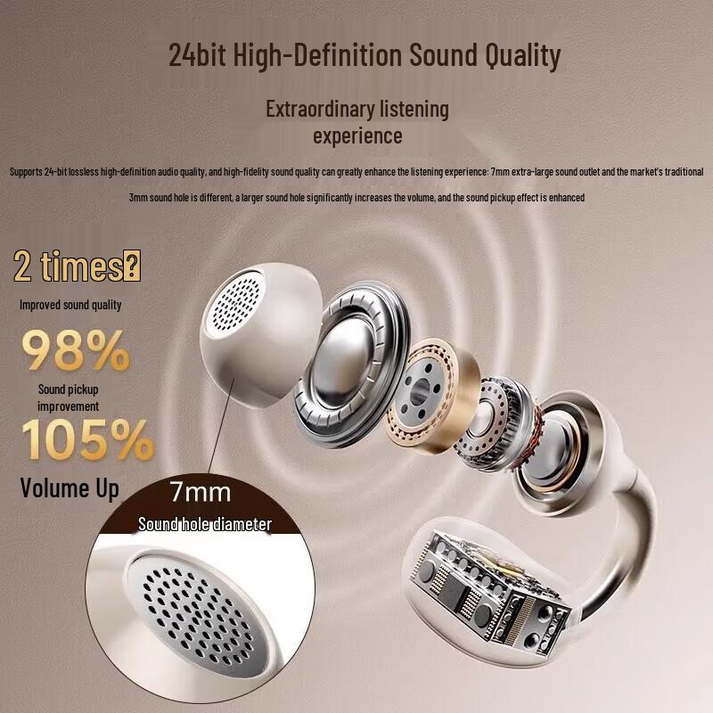 SOAIY JS20 Bluetooth-наушники с зажимом и открытым ухом