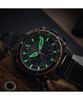 AVI-8 Hawker Hunter Atlas Dual Time Chronograph Угольно-серый циферблат Кварцевые AV-4100-07 Мужские часы