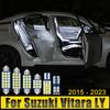 Для Suzuki Vitara LY 2015 2016 2017 2018 2019 2020 2021 2022 2023 5 шт. Автомобильные светодиодные лампы для салона, плафоны, аксессуары для освещения багажника