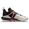 Air Jordan Why Not Zer0.4 PF Shattered Backboard Unisex Sneakers Orange Pale-Ivory Black DD4886-100