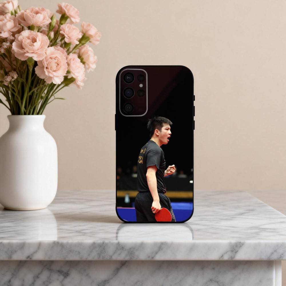 Специальный чехол для телефона Fan Zhendong Sport для Samsung S25,24,23,22,30,21,10,9,Ultra,Plus,Lite,FE,4,5 G Мягкий черный чехол