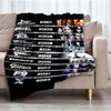 Fast & Furious Theme Printed Blanket - Perfect for Couch, Bed, Travel & Outdoor Use | Machine Washable, Cozy & Durable.
