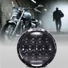 7 Inch Headlight For Motorcycle 7Inch Round DRL Turn Signal Halo LED Headlamp Electra Street Glide Road