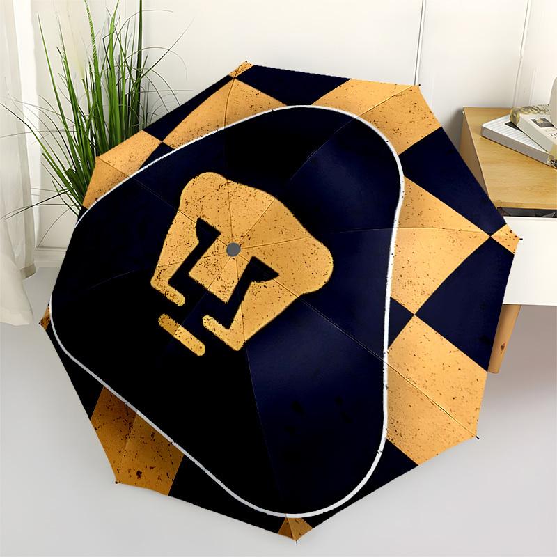 Panther, Emblem Automatic Opening and Closing, 8 rib Structure Portable Umbrella, Suitable for Men and Women in All Seasons Perfect Gift fo