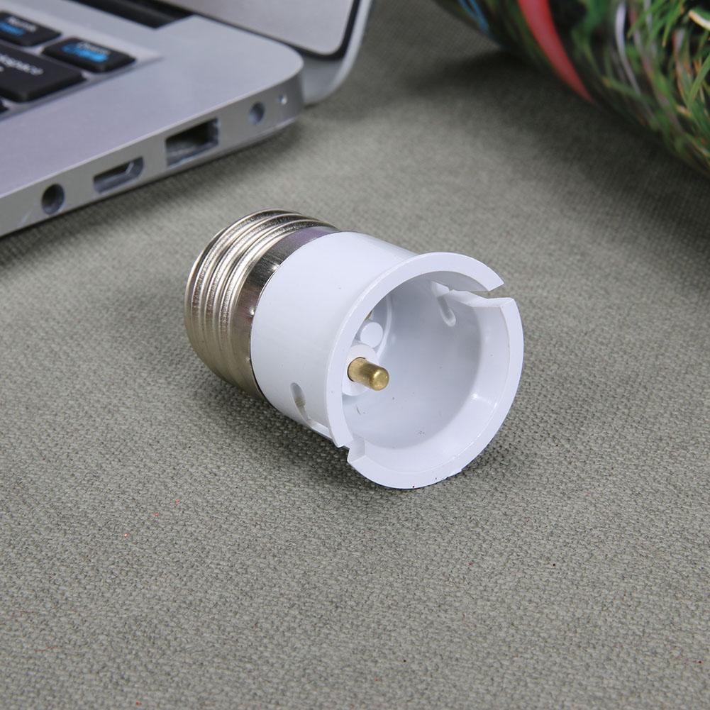 E27 Switch to B22 Converter Lamp Holder Converter 130 Degrees Temperature Resistance Adapter for Lamp Switch Lighting Parts
