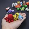 3D-печатная мини-игрушка-животное с подвижными суставами для мальчиков и девочек, для снятия стресса, для отдыха, для семейных встреч
