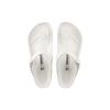 Birkenstock Breathable Comfortable Round Toe Versatile Soft Sole Buckle Silent Flip Flops Unisex Footwear White 0128221