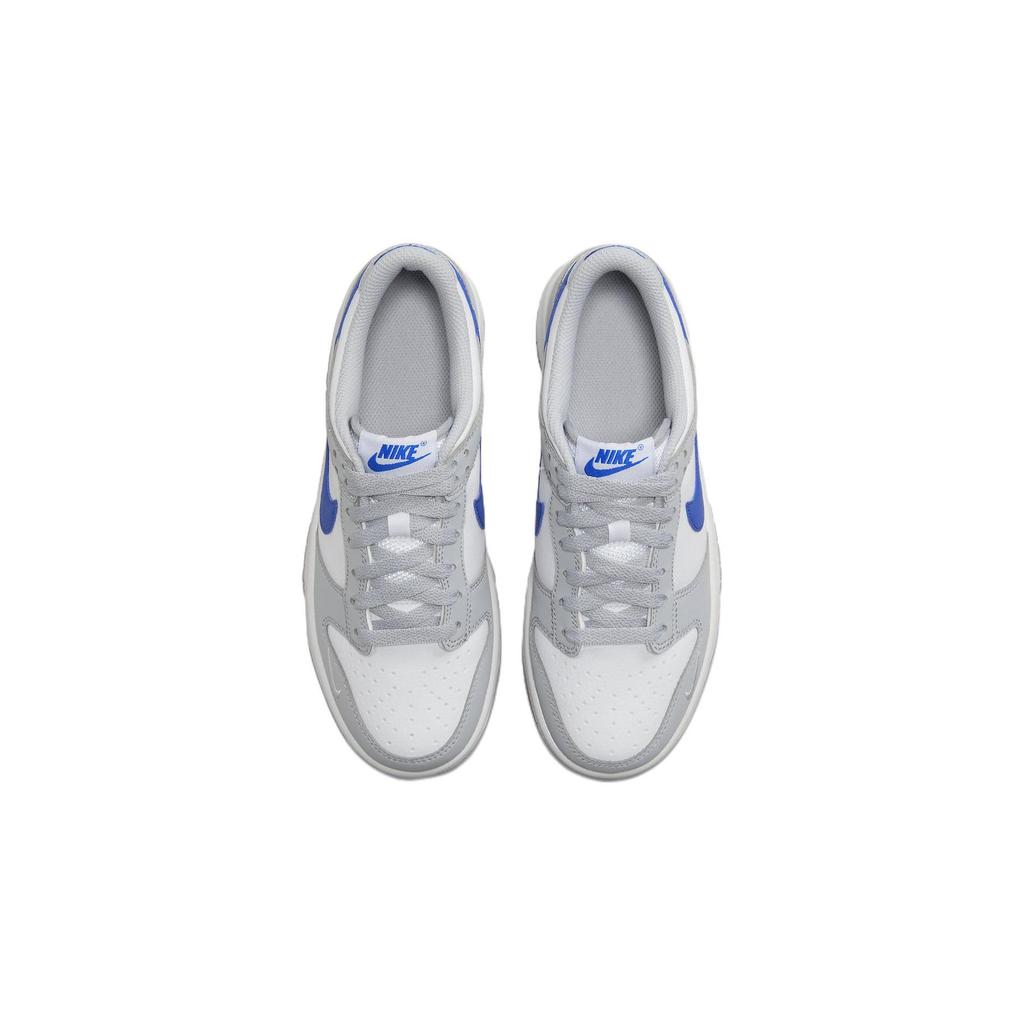 Nike Детские кроссовки Dunk Low GS Wolf Grey Royal Game-Royal White FN3878-001