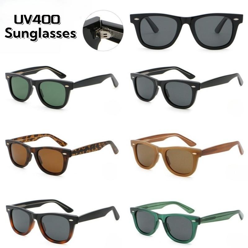 Классические Солнцезащитные Очки Премиум-класса с Поляризацией для Женщин и Мужчин Ретро Тренд Защита от УФ-лучей UV400 Очки для Вождения Путешествий Уличной Фотографии