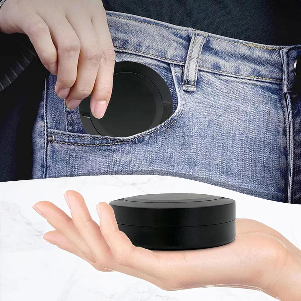 Aluminum Alloy Snus Cans Snuffbox Container With Lid  3 Layers Cigarette Storage Case Box Metal Can Boat Accessory