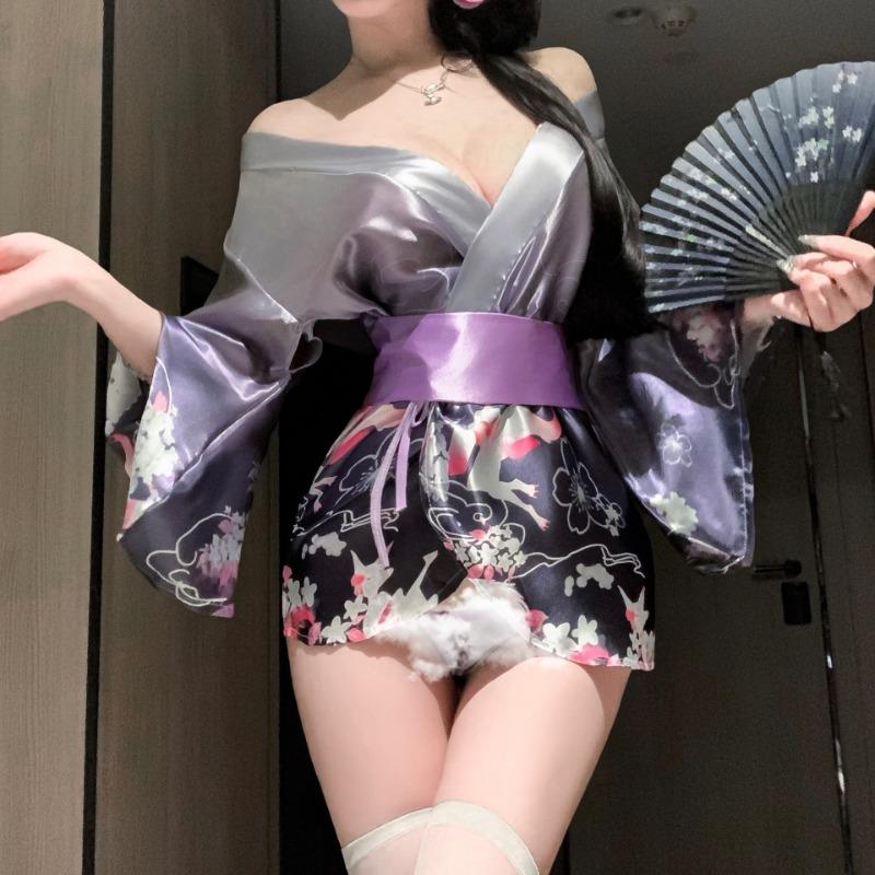 Sexy Kimono Uniform Seduction Erotic Lingerie Pure Desire Suit Cosplay Sexy Uniform Pure Desire Pajamas Women
