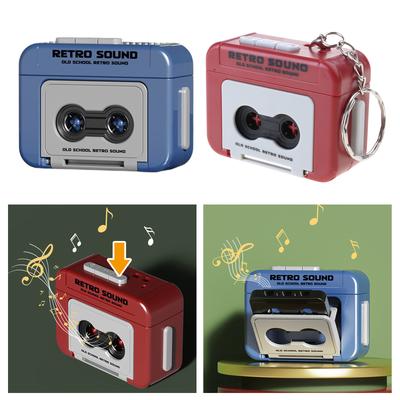 Ретро Мини Кассетный Плеер Магнитофон Компактный Музыкальный Плеер Для Развлечений и Записи Повседневного Прослушивания