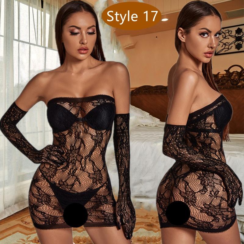 Plus Size Sexy Xxxxl Fishnet Bodysuit Costume Women Bodystocking Lingerie for Woman Underwear Body Suit Open Bra Transparent