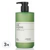 Увлажняющий шампунь для кожи головы, 500 мл, 3 шт.