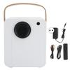 Home Theater Video Projector Wireless 1080P Portable Projector for AndroidiPhone 100‑240VEU Plug