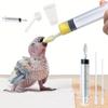 Инструмент для кормления попугаев; Мягкий силиконовый инструмент для кормления, используемый для кормления птенцов и больных птиц молоком или лекарствами; Ложечка для кормления молоком