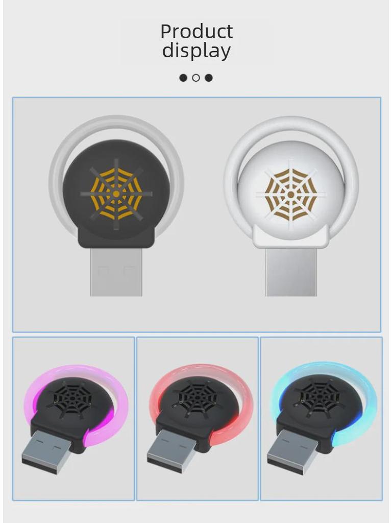 Портативный ультразвуковой отпугиватель вредителей для автомобилей - борьба с комарами, мышами и насекомыми