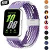 Плетеные ремешки для Galaxy Fit 3, аксессуары для ремешка, спортивный нейлоновый регулируемый сменный браслет correa для Samsung Galaxy fit3