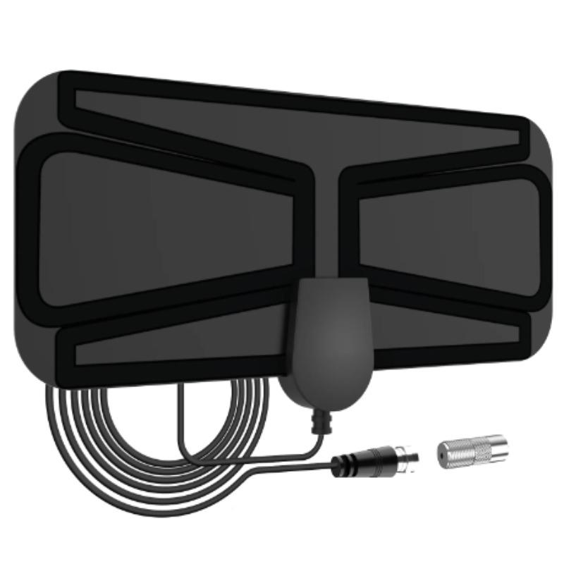 8K High Gain HDTV DTV Box Цифровая телевизионная антенна 3600Mile Booster Активная комнатная антенна HD Flat Design для телевизионной антенны