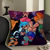 F-Friday Night Funkin Lucky Dragon Pillow Cover Sofa Cushion Cover Home Room Decoration Children Gift