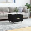 VidaXL Coffee Table Black 50x50x40 Cm Engineered Wood 829350