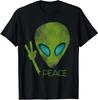 Kids Gift Idea Cute UFO Alien T-Shirt Men Short-sleev Fashion Casual Custom Printed Streetwear Male Tops Graphic Tshirts