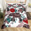 Tribal Ethnic Elephant Duvet Cover Exotic Style Bedding Set Boho Mandala Flower Paisley Quilt Cover Polyester Comforter Cover