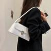 Роскошные дизайнерские сумки через плечо, новые высококачественные женские сумки под мышками, модные однотонные сумки из искусственной кожи на молнии, дизайнерские сумки через плечо