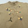 Винтаж 90-х DESERT SPRINGS HUMMMINGBIRD ART Футболка L/XL природа животное птица