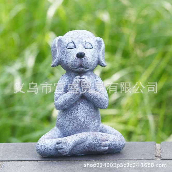 Stump Resin Bird Feeder Garden Design Ornament Bird Flock Feeder Design Ornament Dog Pet Ornament