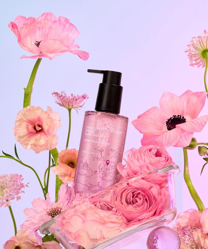 Overflow Seoul Bouquet Konjac Sleek Shower 200ml