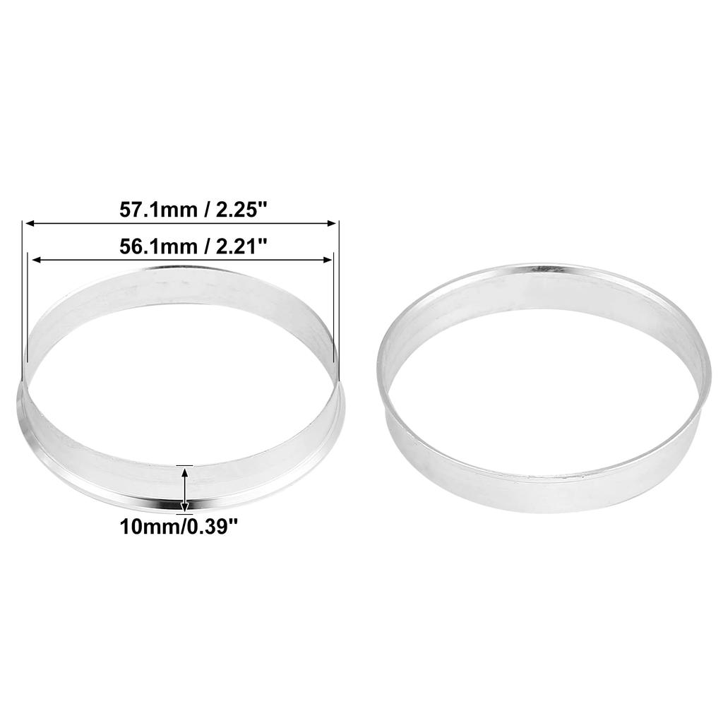 X AUTOHAUX Центровочное кольцо Центрирующее кольцо 57.1 на 56.1 Высокое