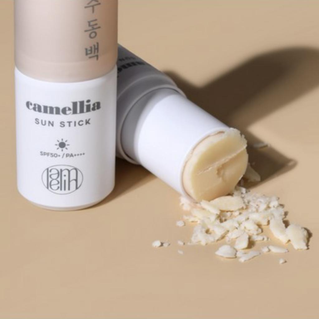 [Lamelin] Солнцезащитный стик с камелией SPF 50+ PA++++ 14 г