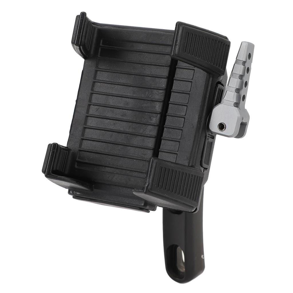 Motorcycle GPS Mount Bracket Aluminum Alloy Improve Riding Safety 360 Deg Rotation for Gold Wing GL1800