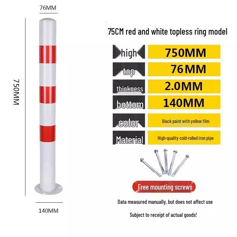 Thickened Steel Guardrail Posts & Anti-Collision Bollards - Road Barriers & Lane Dividers