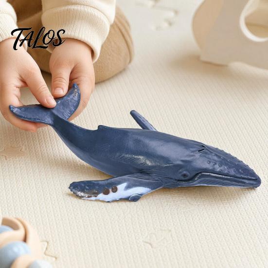 Toddlers Shark Toy Simulated Marine Life Model, Realistic Whale Dolphin Figurine, PVC Sea Animal Model Educational for Boys Girls